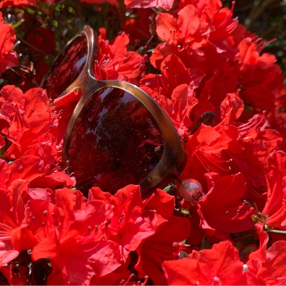 Ralph Lauren Sunglasses Abstract Tortoiseshell / Leopard Pattern - Picture 5 of 14